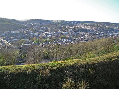 Skyline of Dover England