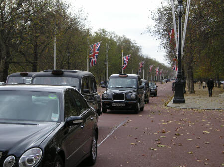 The Mall in London England